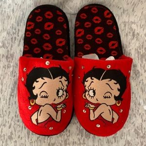 Betty Boop bedroom slippers